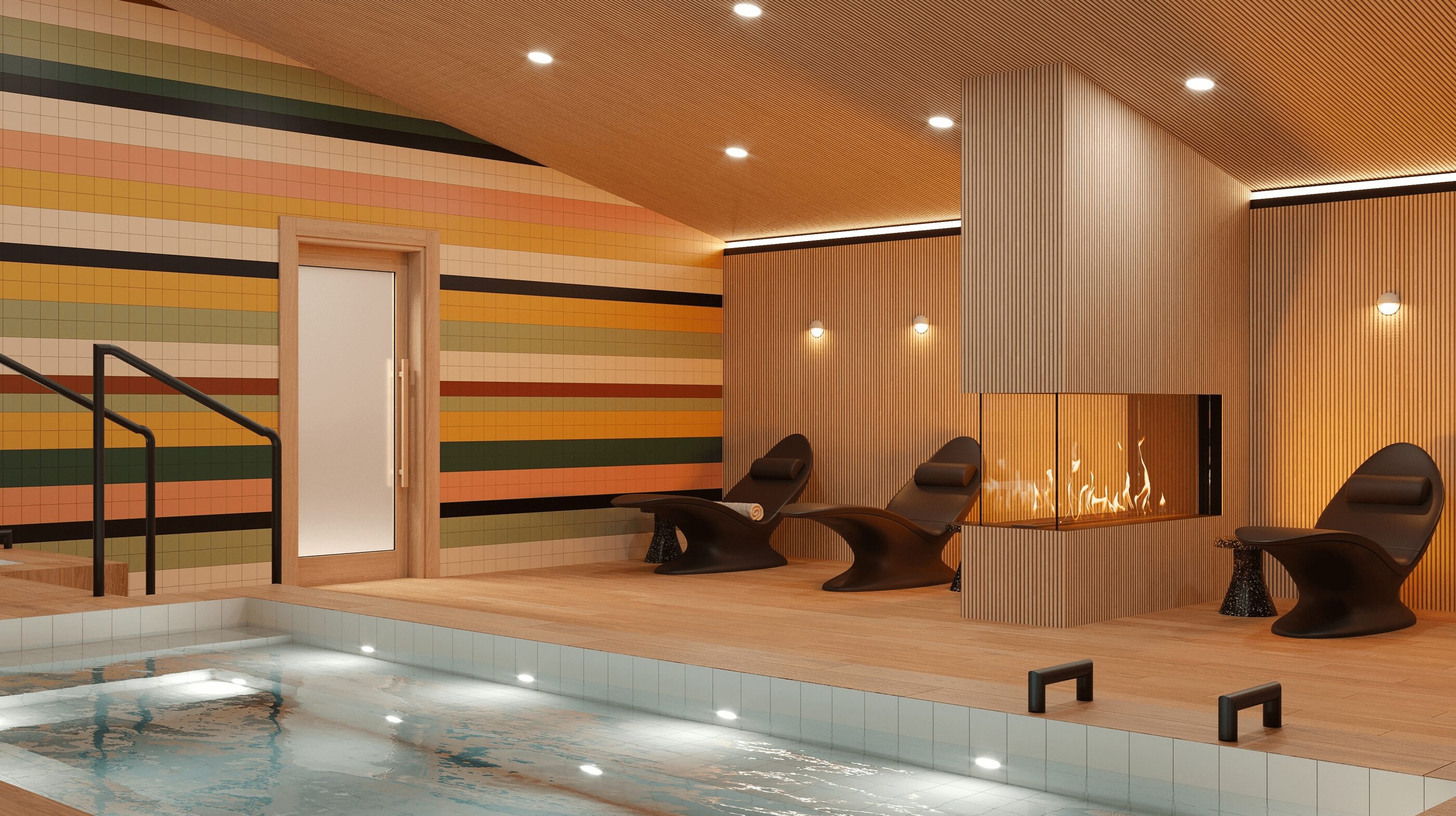 sauna room