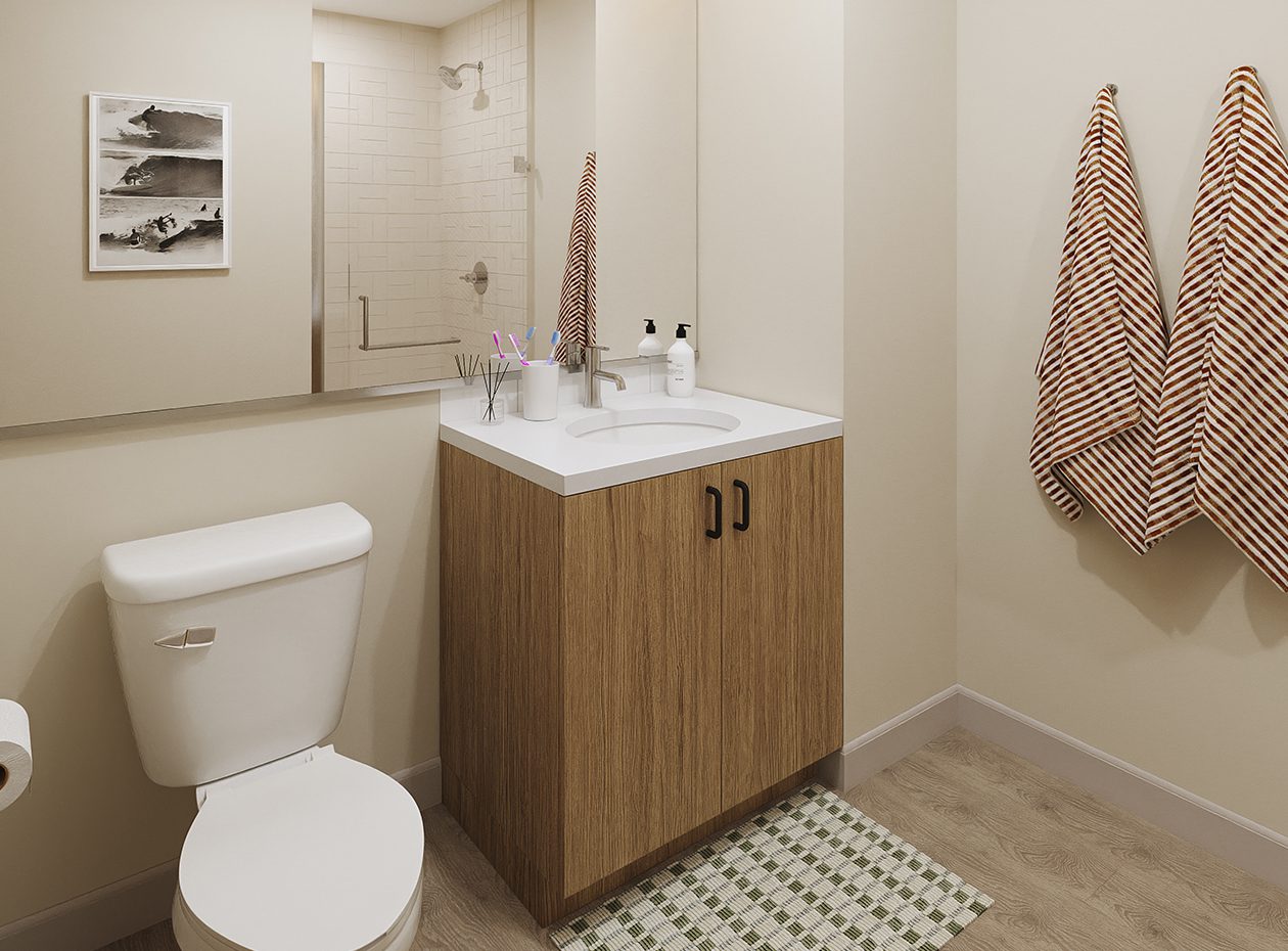 apartment bathroom