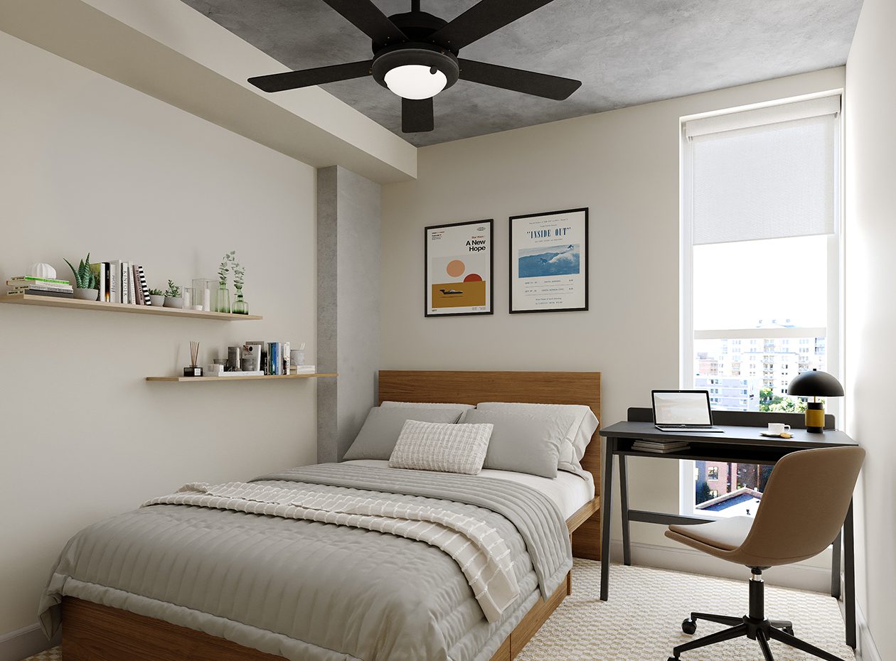 apartment bedroom