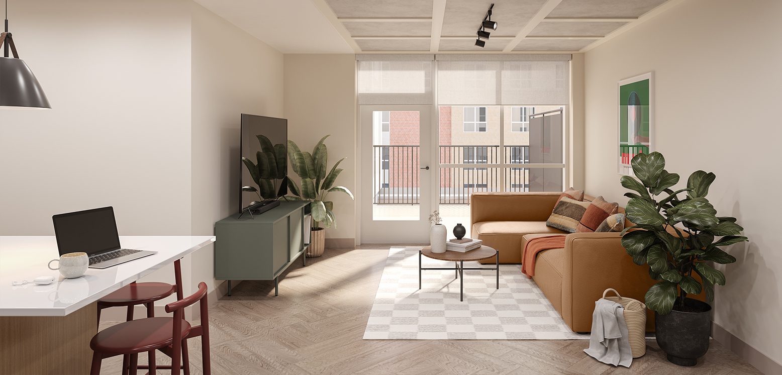 Hub Mansion living room