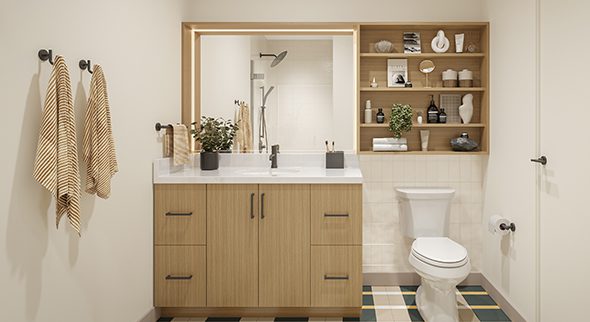 apartment bathroom