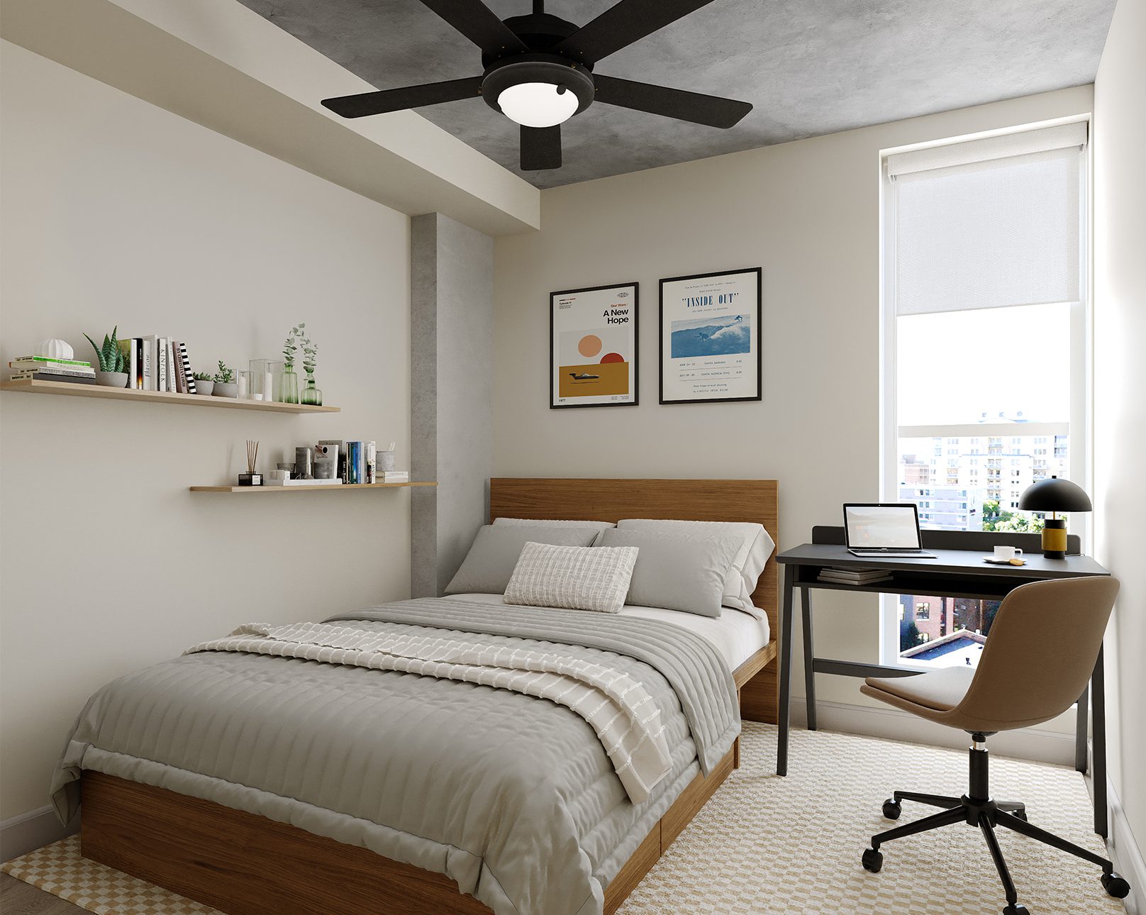 apartment bedroom
