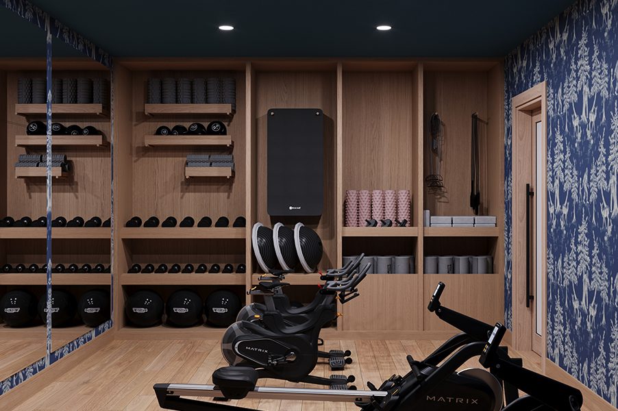state-of-the-art fitness center