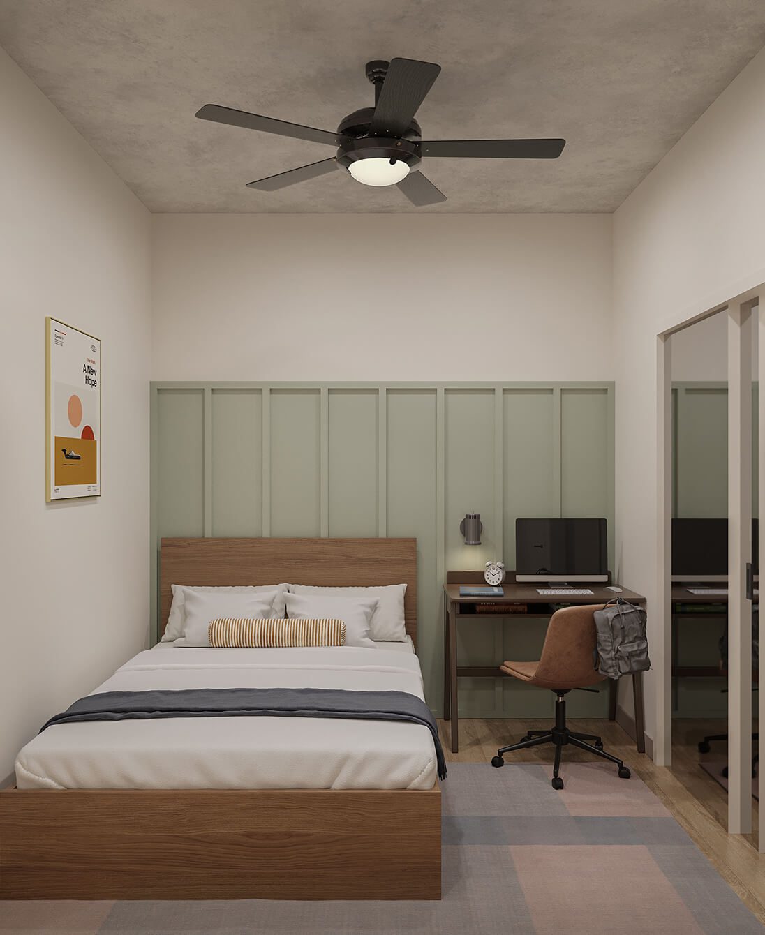 apartment bedroom