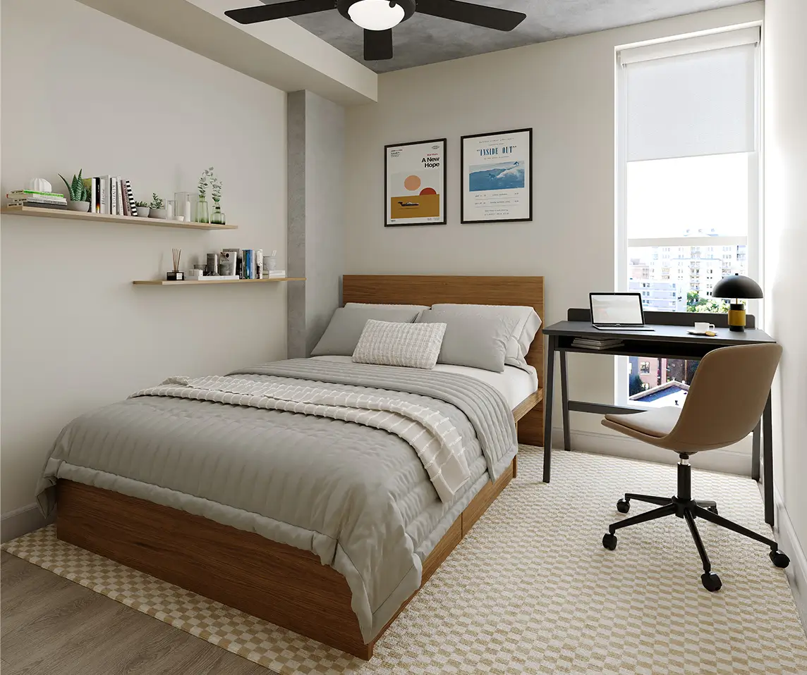 apartment bedroom