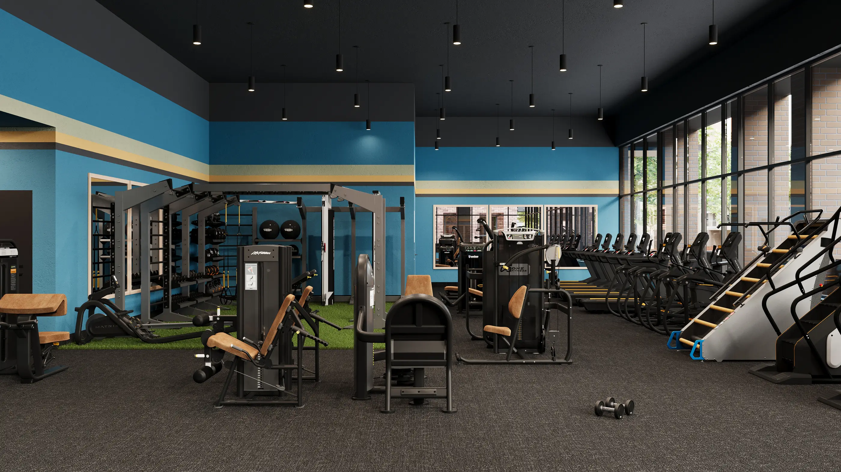 fitness center